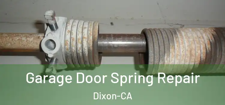 Garage Door Spring Repair Dixon-CA